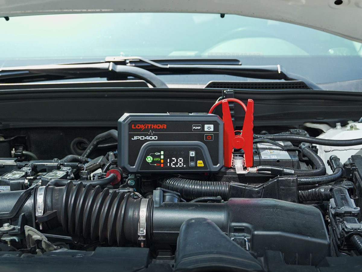 Dead battery scene