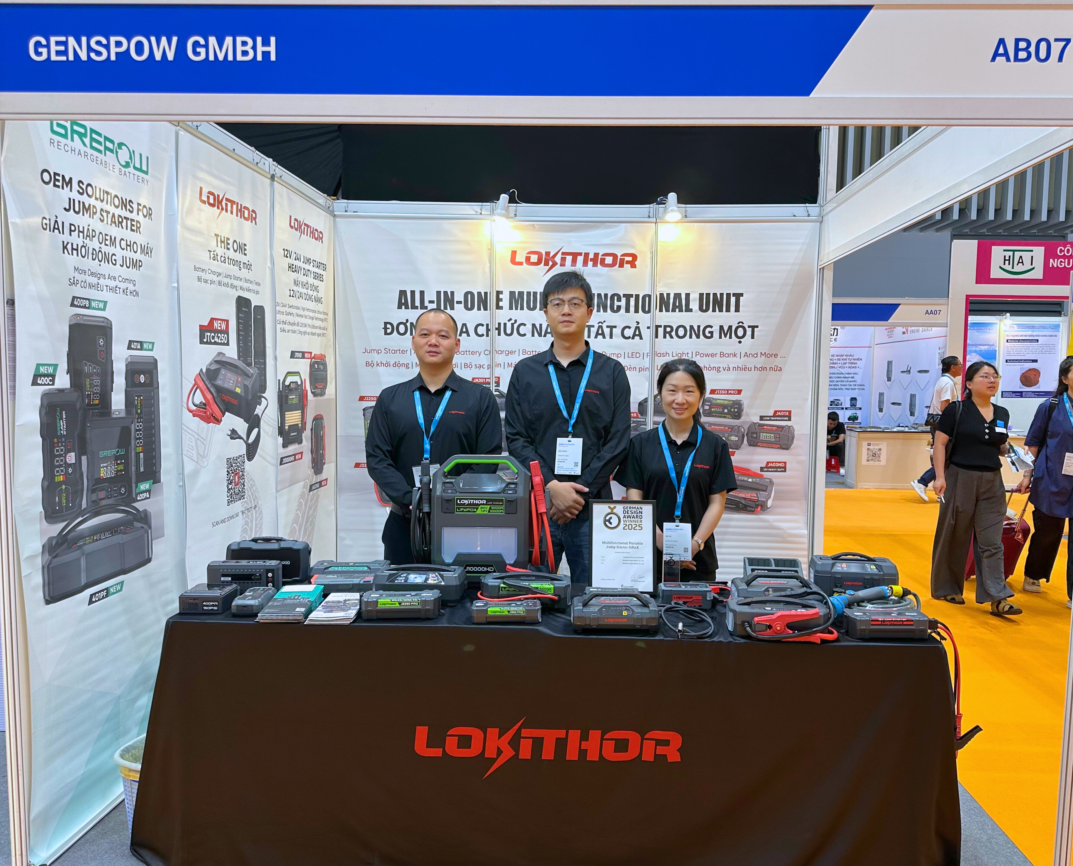 Lokithor Team and Booth Overview